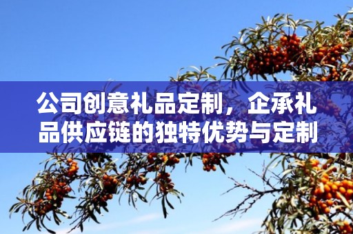 公司创意礼品定制，企承礼品供应链的独特优势与定制体验